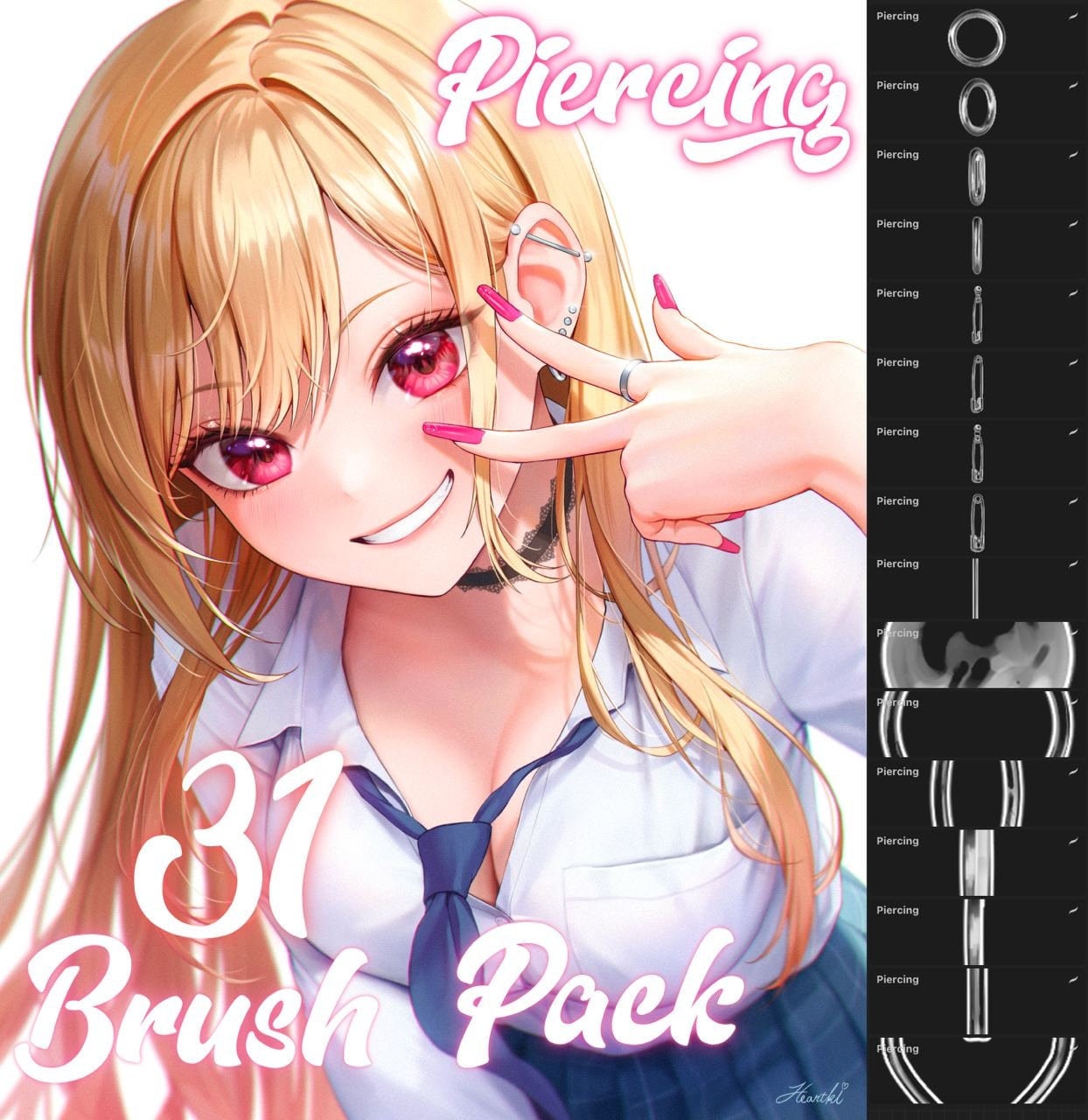 Anime nose ring sale