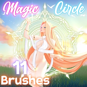 Magic circle brush pack for procreate!