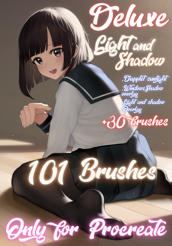 Anime Hands V2 Brush Pack for Procreate 