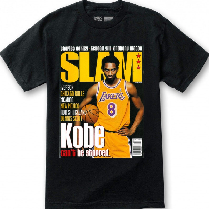 Black Mamba Kobe Bryant Inspired LA Lakers T-shirt, Unisex Heavy Cotton