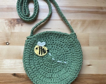 Crochet Bee Purse