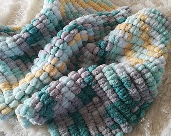 Couverture Tricot Moutons Etsy Couverture Tricot Moutons Etsy