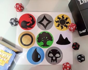Mana MTG Stickers / Decals