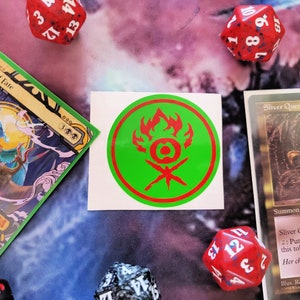 Gruul MTG Guild Symbol Sticker