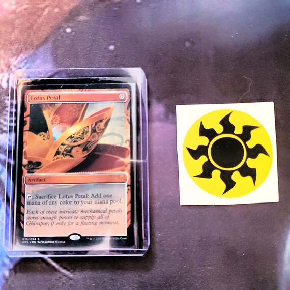 Blue MTG Mana Sticker - Etsy