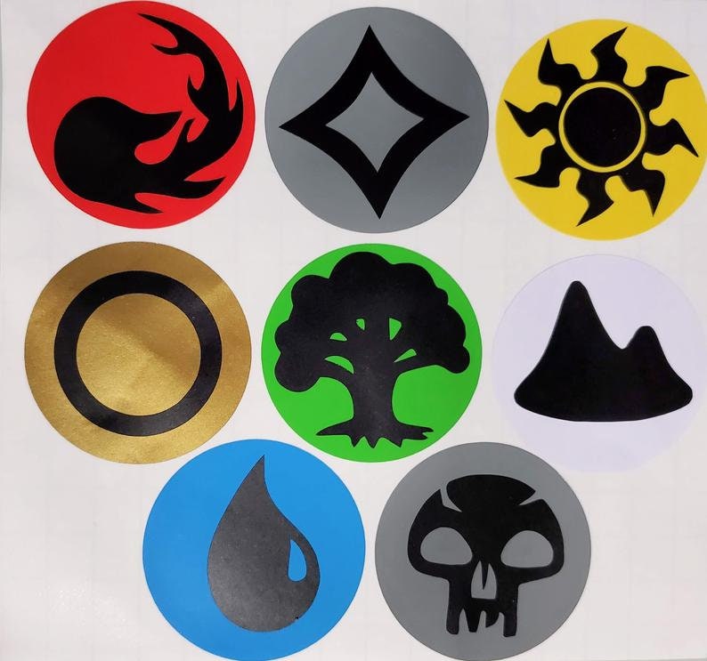 無色 MTG マナ ステッカー - Etsy 日本