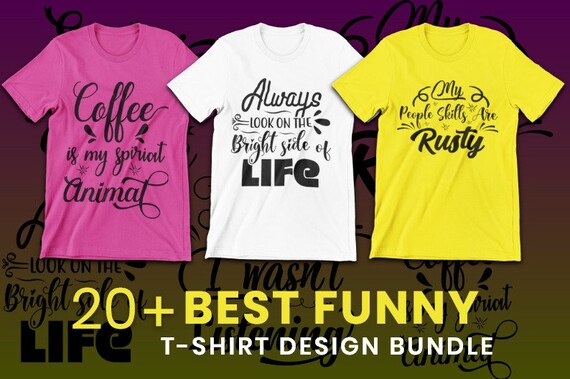 Funny T-shirt Design Print on Demand Digital Print Bulk - Etsy
