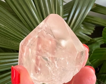 Clear Quartz Crystal Tower with Rainbows — Intuitively Sourced in Brazil • Reiki-Infused