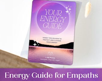 Empath Energy Protection Guide • Cleansing & Grounding PDF • Spiritual Self-Care Workbook