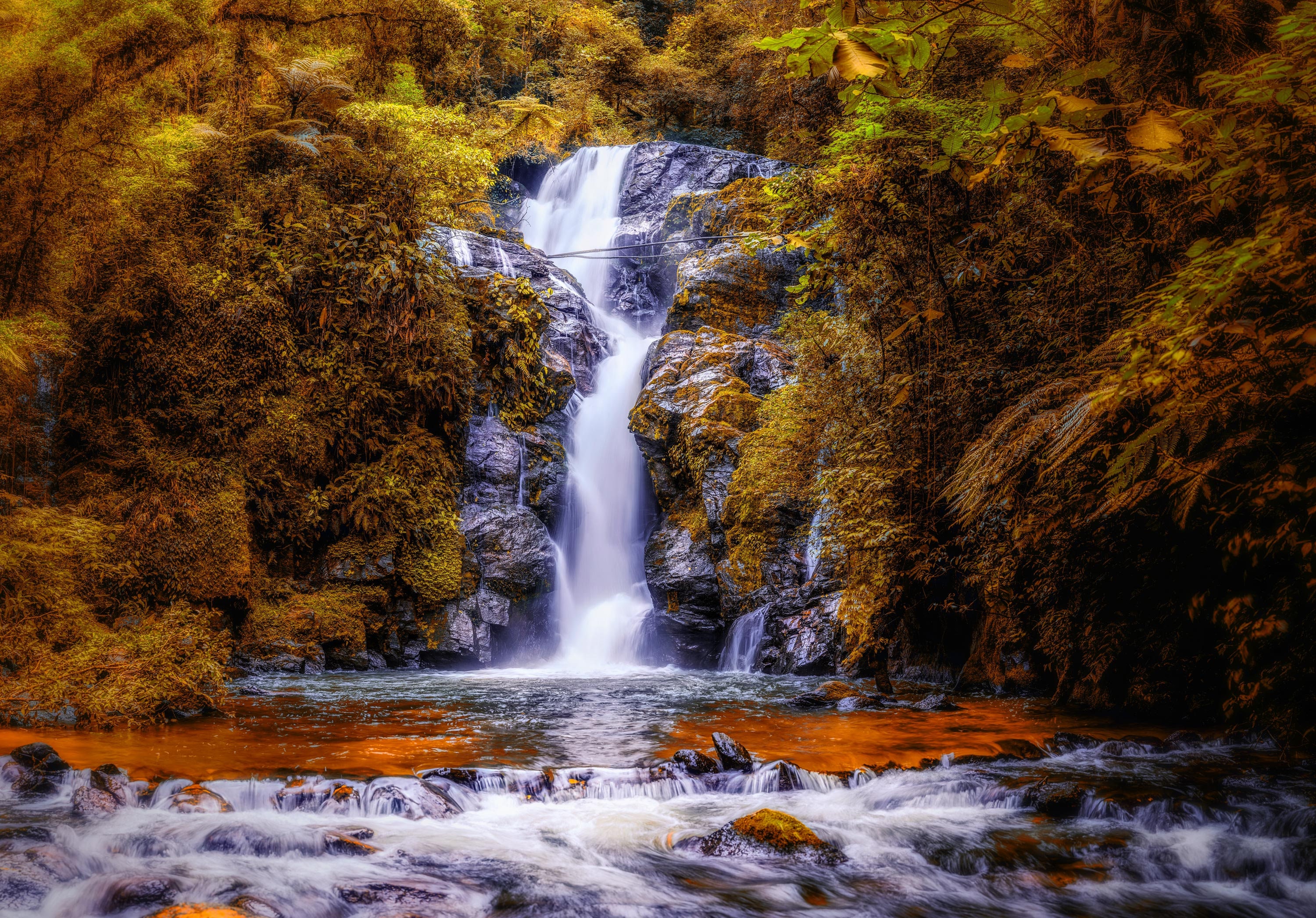 Waterfall Photo Canvas Art Prints Wall Art Poster Original Etsy