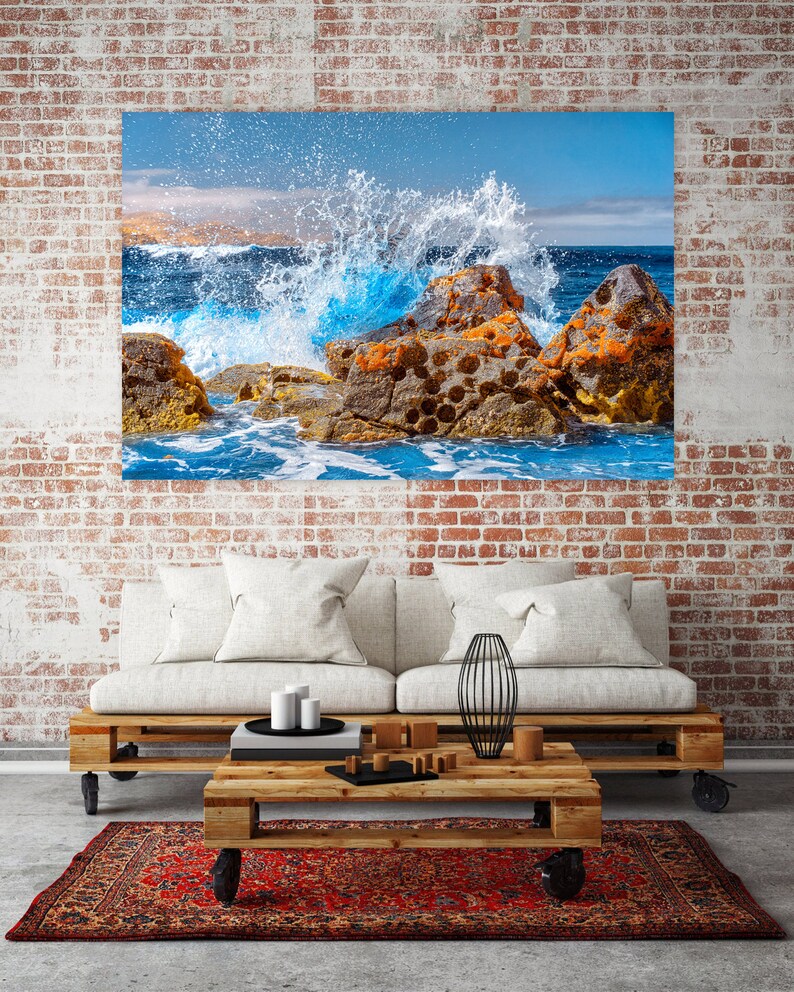 Metal Print Canvas Prints Wall Poster nature on canvas Etsy