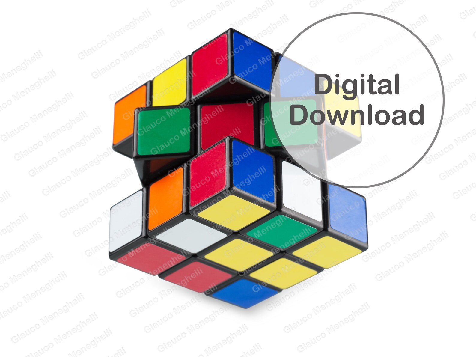 Rubik's Cube Digital Download High Definition Stock Etsy