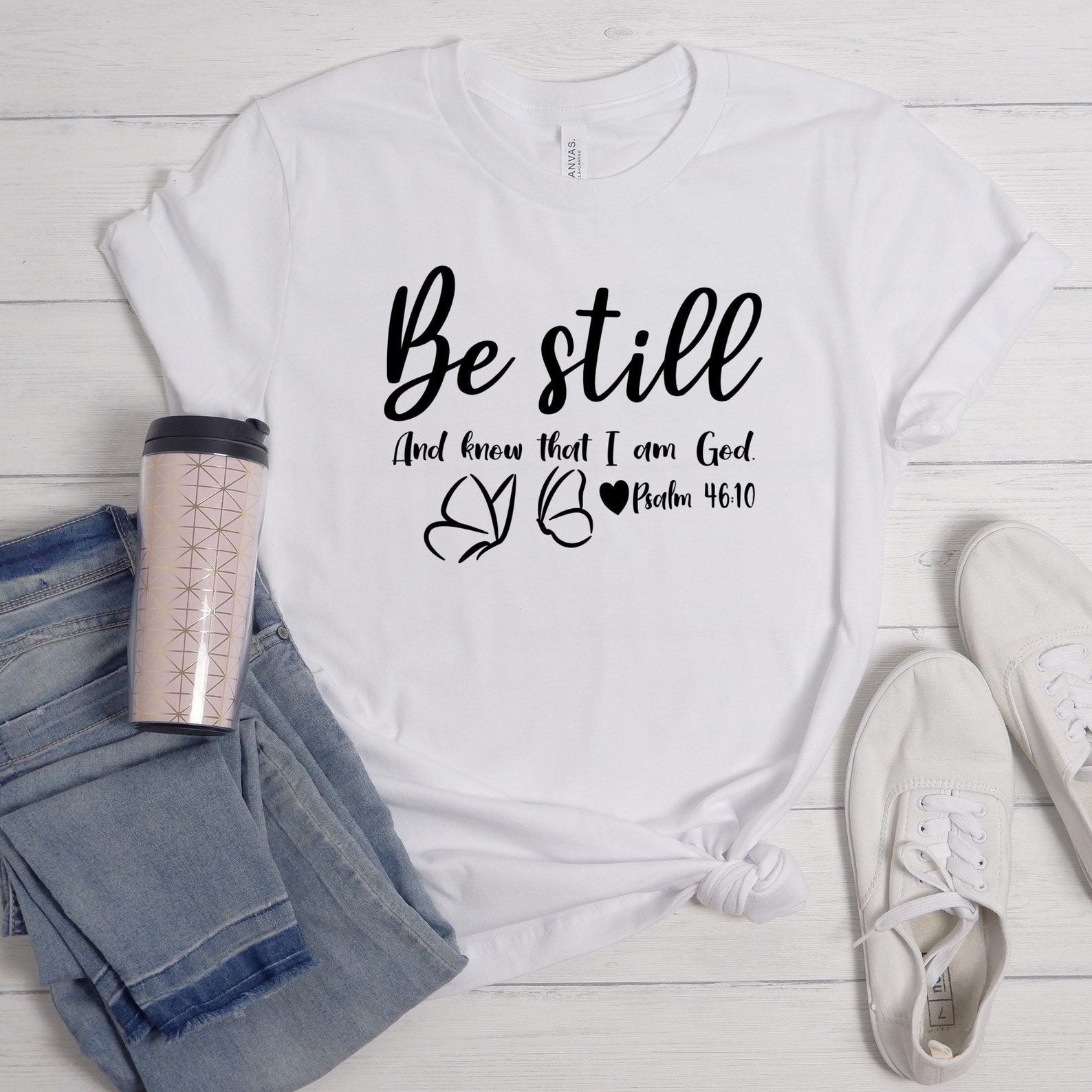 Be Still Shirt Unisex Christian Shirt Christian Shirts for Etsy