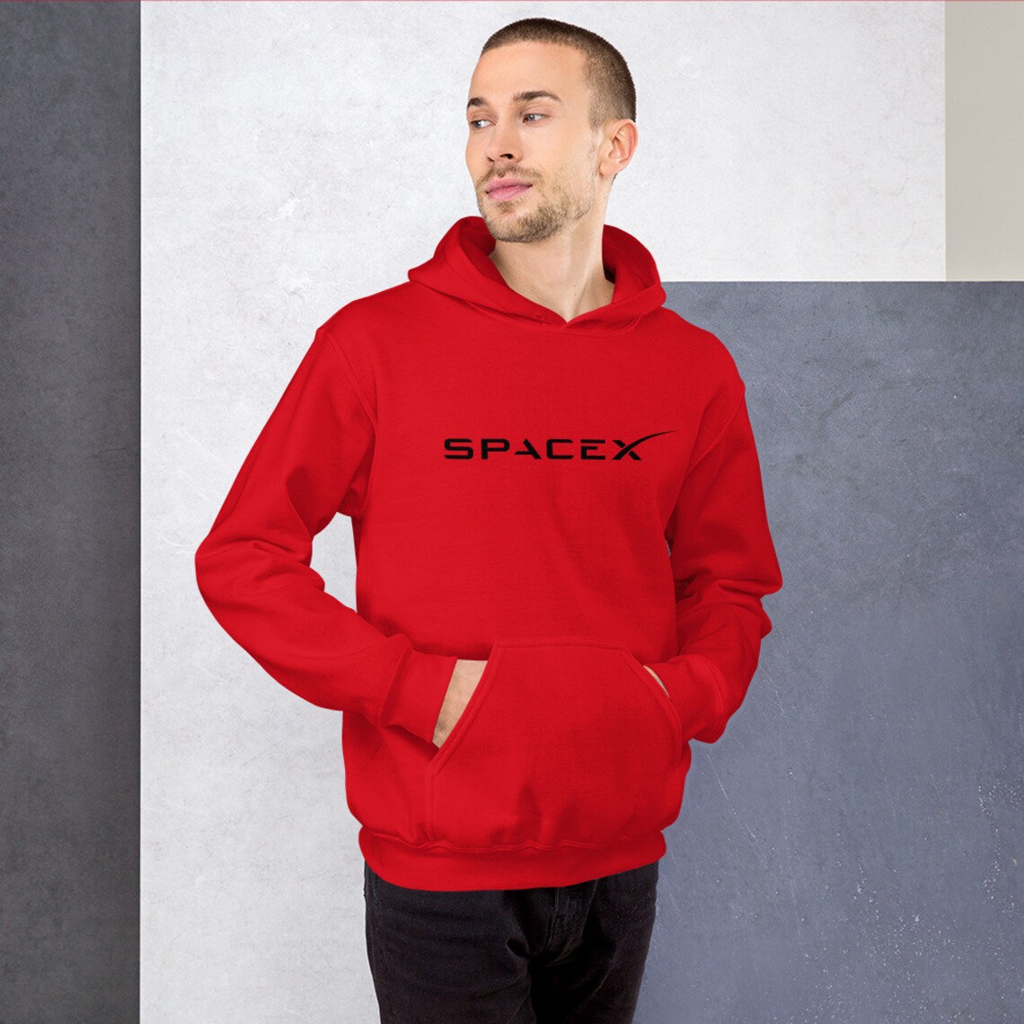 Unisex SpaceX Hoodie Sweatshirt SpaceX Kleidung SpaceX Etsy