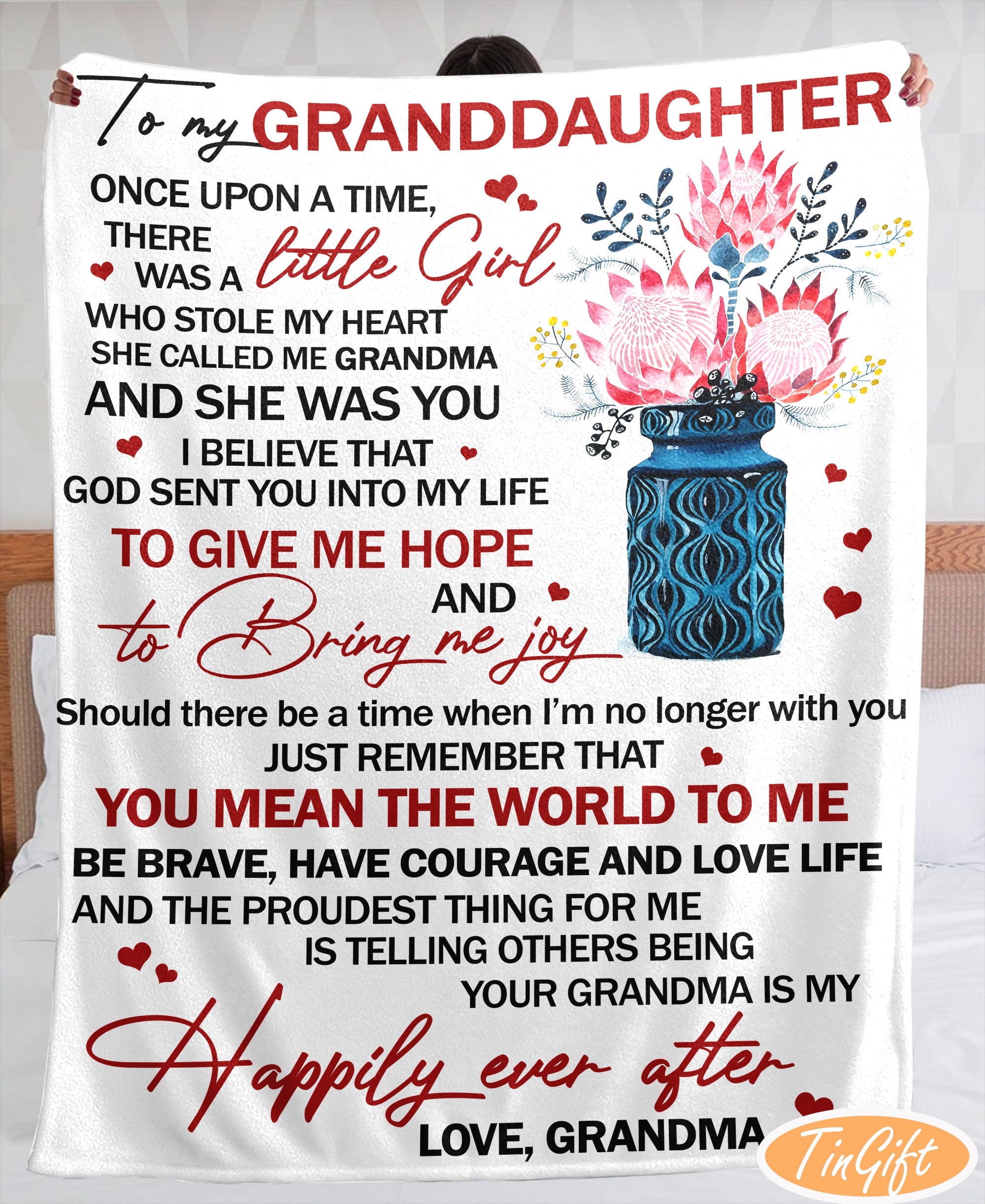 Blankets for granddaughters new arrivals