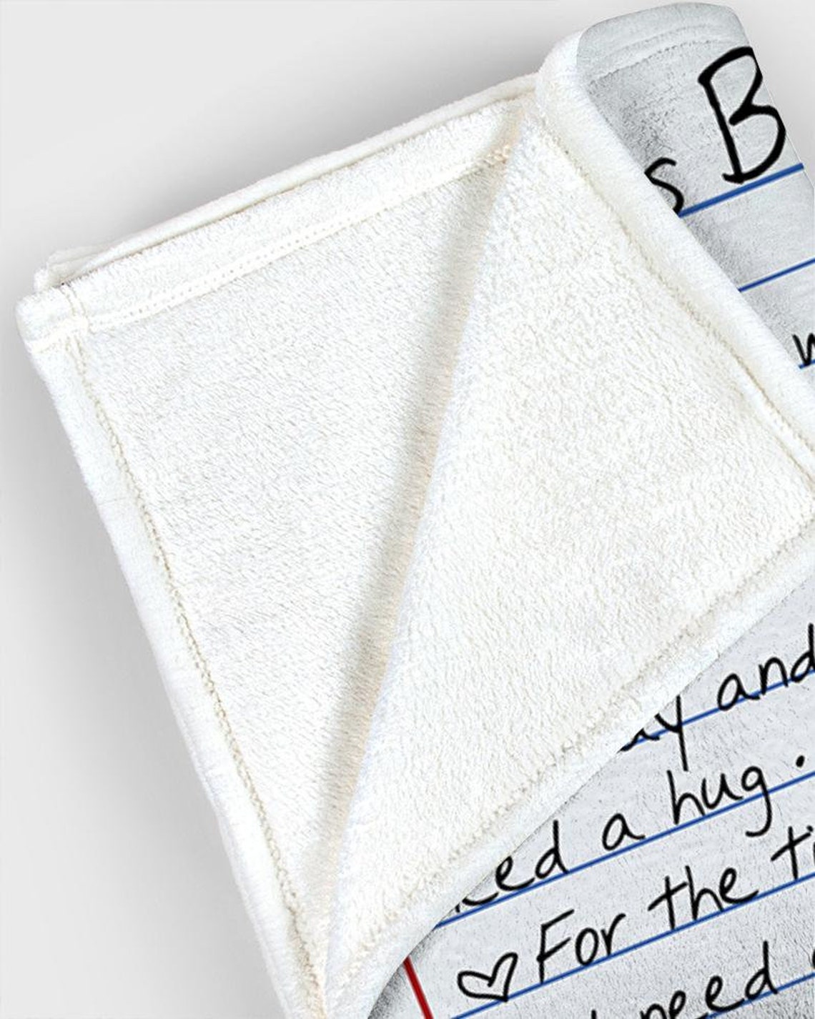 Personalized Letters Blanket Handwriting Letter Blanket Etsy