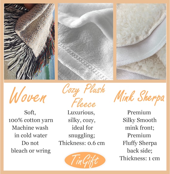 Personalized throw blankets with picture sales
