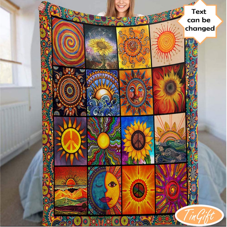 Hippie Blanket Hippie Woven Blanket Boho Blanket Bohemian Etsy