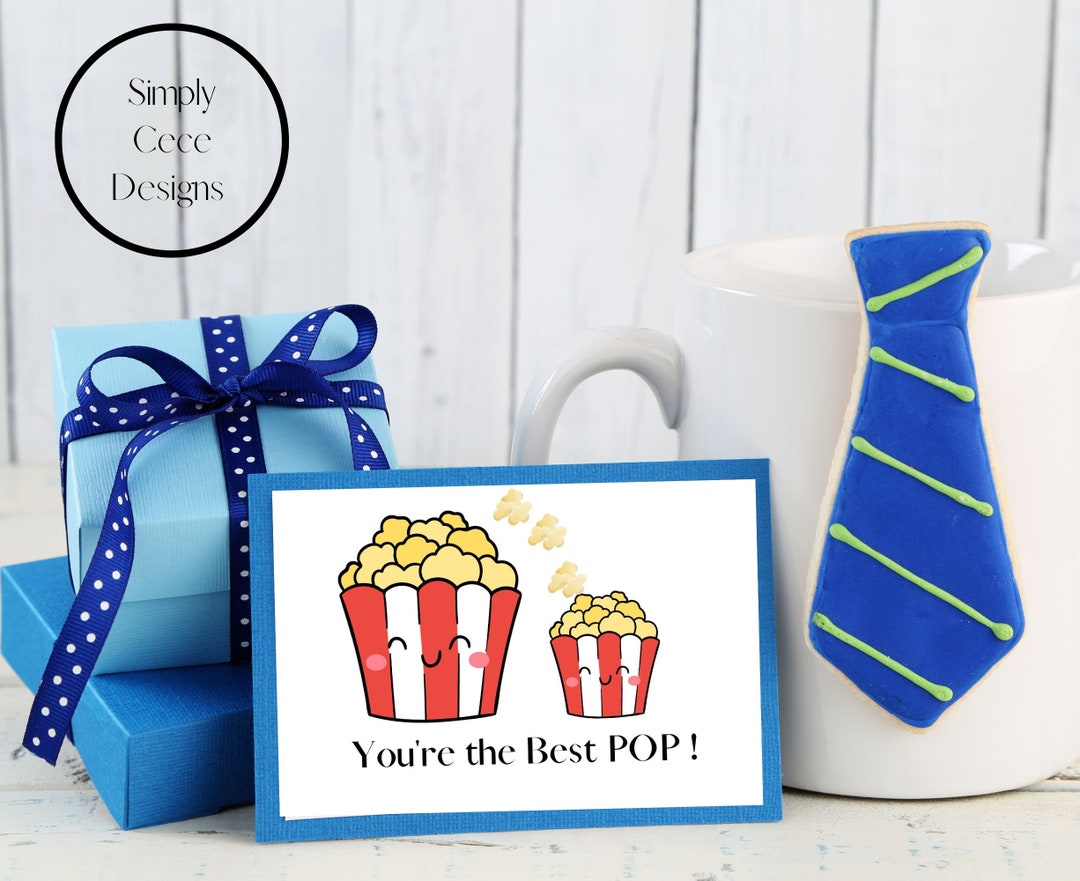 Father's Day Printable Greeting Card | Instant Download | Happy Father ...