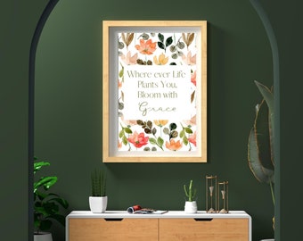 Inspirational Quote | Inspirational Printable | Inspirational Wall Art |  Digital Download | Wall Art | Instant Download | Inspirational Art