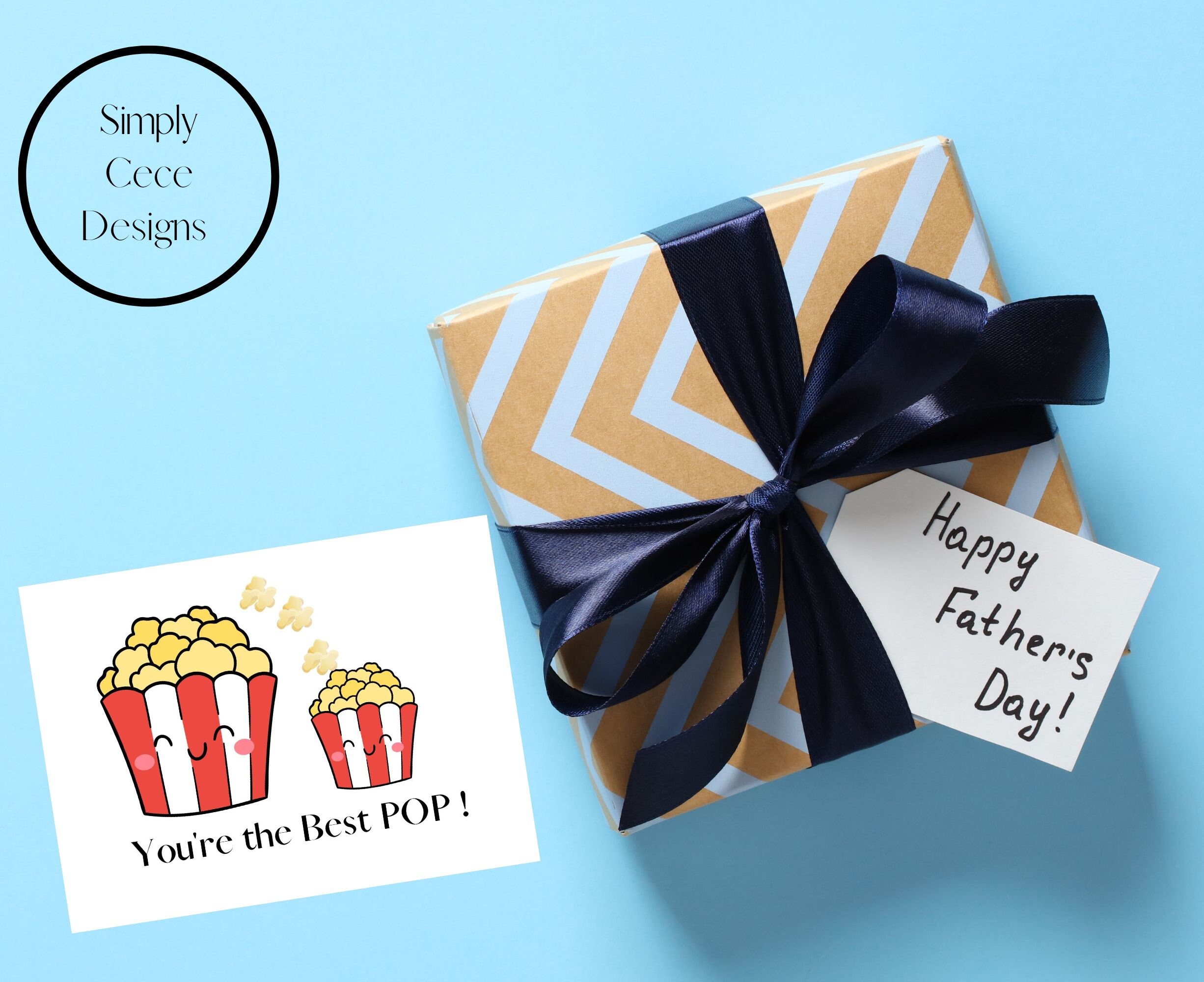 Father's Day Printable Greeting Card | Instant Download | Happy Father ...