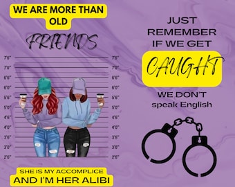 We are more than friends tumbler wrap PNG