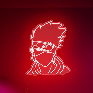 Personaggio Anime - Insegna al Neon a LED, Decorazione da Parete, Insegna da Parete, Insegna da Parete, Luci al Neon