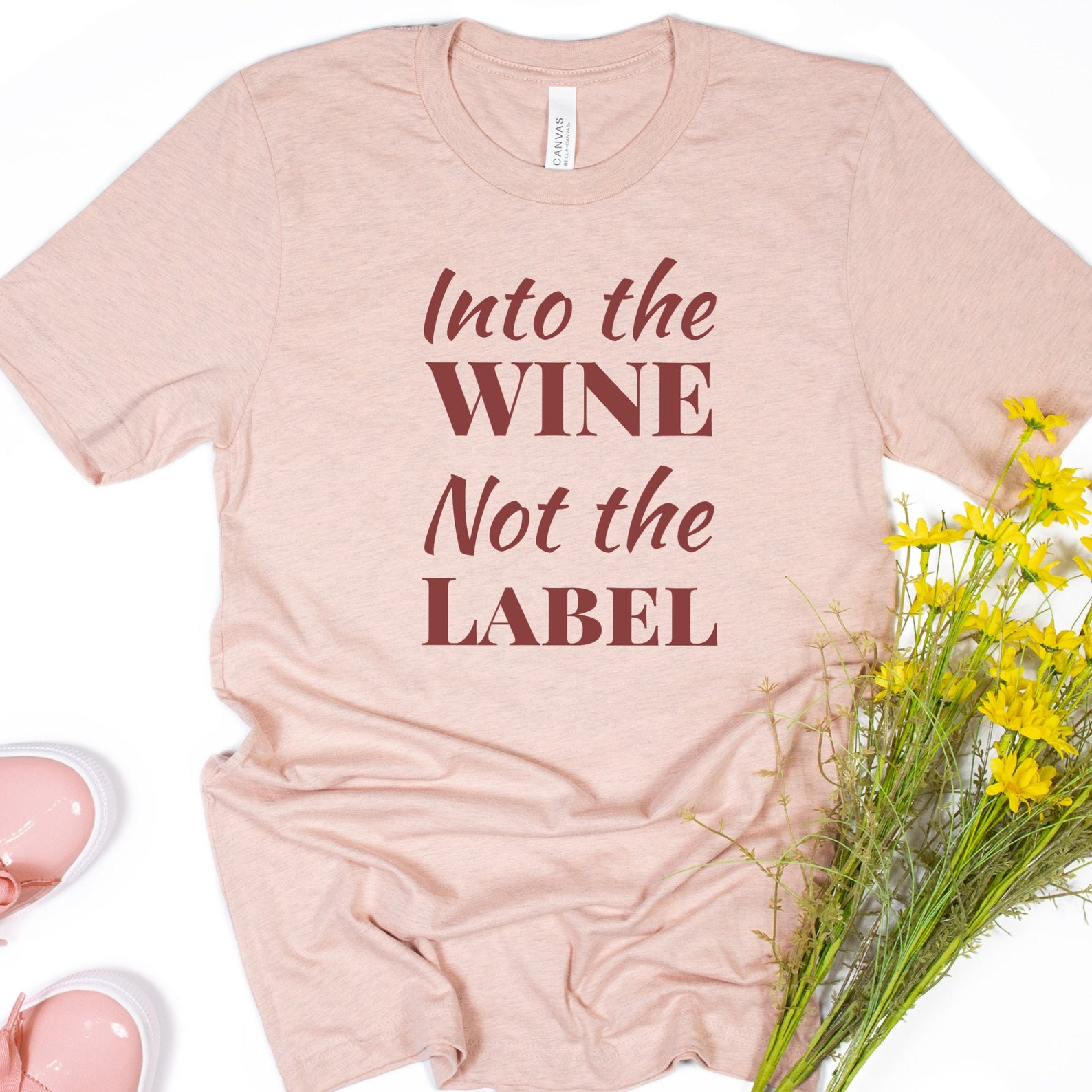 into the wine not the label pride shirt schitts creek