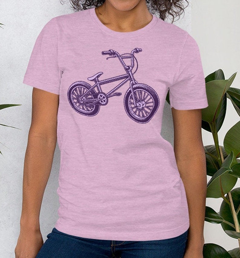 Bike Shirt Girl Racer Race Track Life Purple Bicycle Tee Etsy