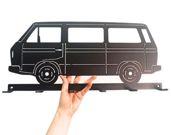 Wandhaken für VW Transporter T3 – klassische Van-Dekoration, perfektes Geschenk für Liebhaber von Oldtimern