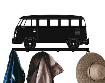 VW Transporter T1 Hanger - Classic Van Decor, Perfect Gift for Vintage Car Fans, Stylish Home & Garage Accessory