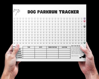 Digital Dog Parkrun Milestone Tracker