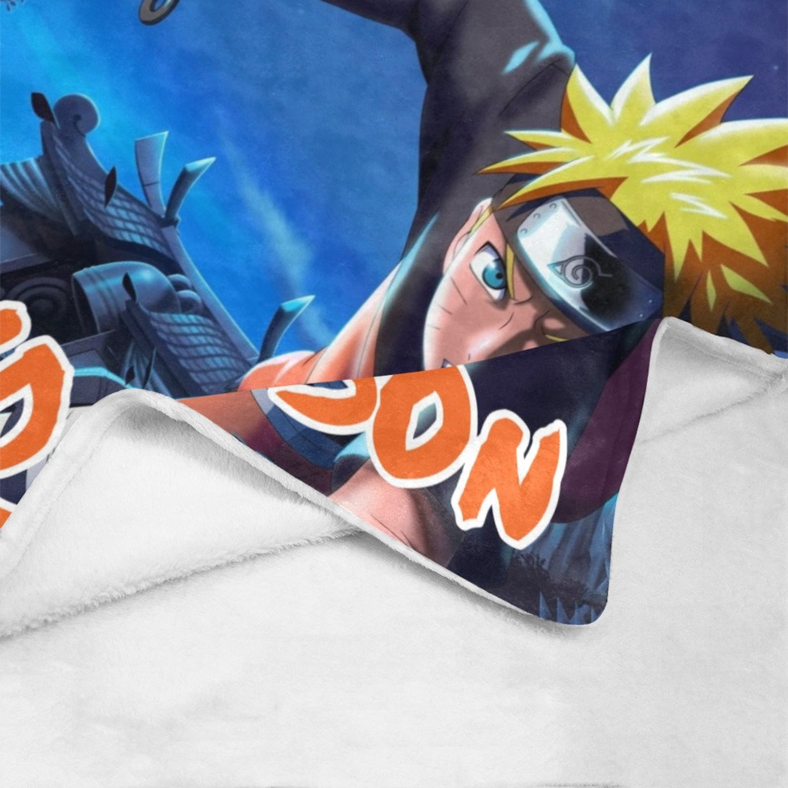 Naruto Blanket Custom Naruto blanket with name Personalized Etsy