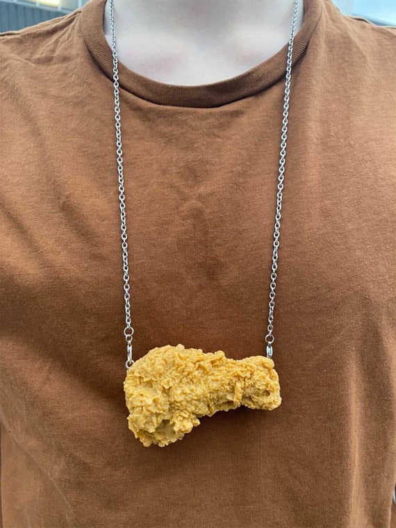 Chicken Nugget Necklace - Free Shipping For New Users - Temu United Kingdom