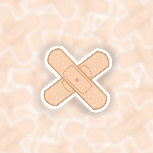 Bandaid Stickers Etsy