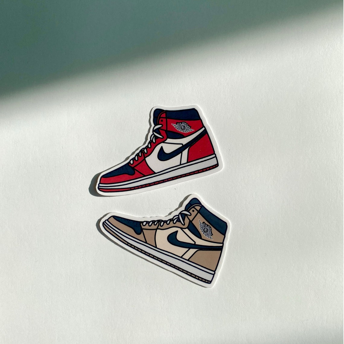 Nike Air Jordan Sticker Set of 2 - Etsy UK