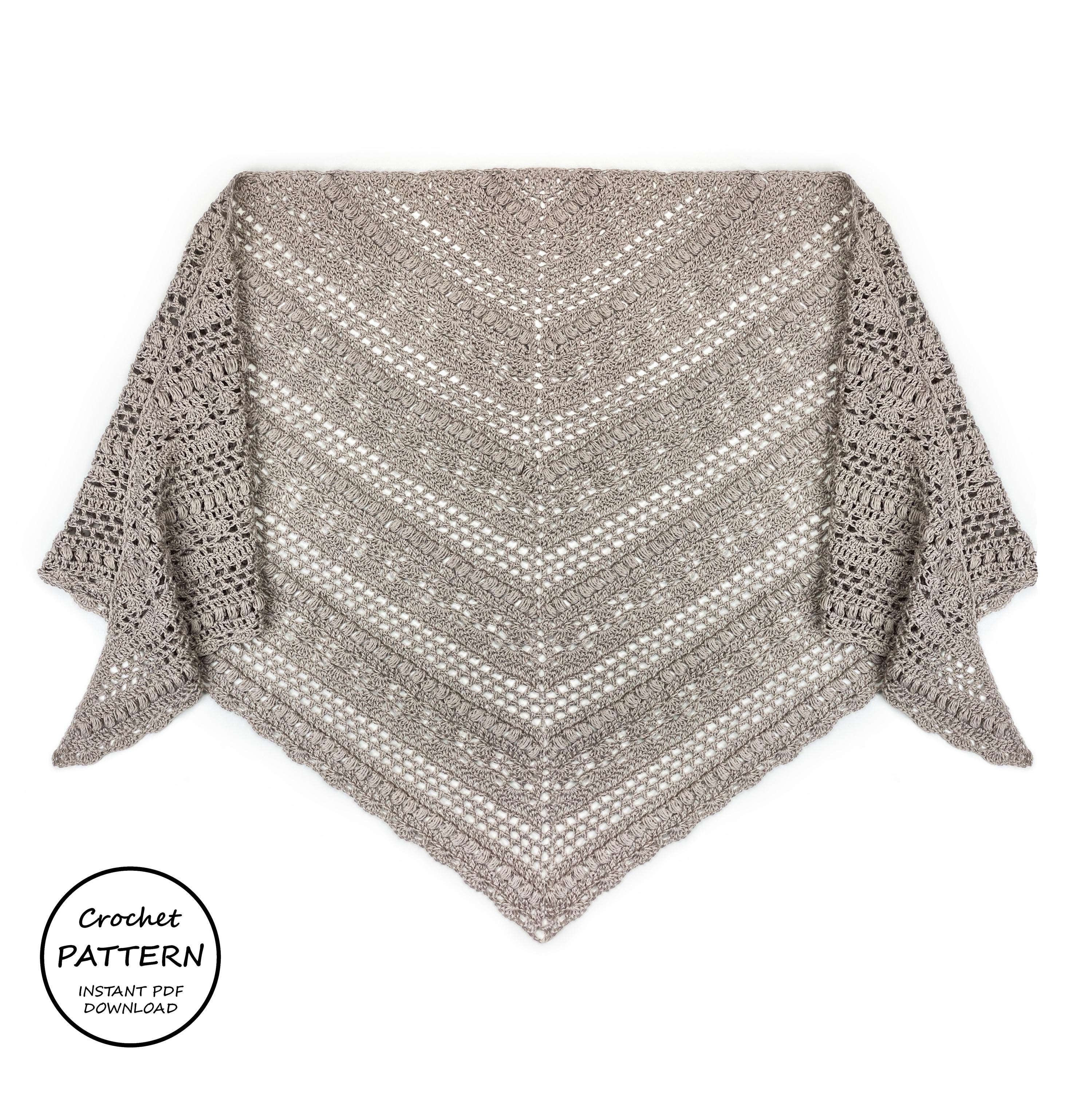 Châle tricot femme, étole chaude alpaga mérinos, chèche triangle Châle tricot femme, étole chaude alpaga mérinos, chèche triangle