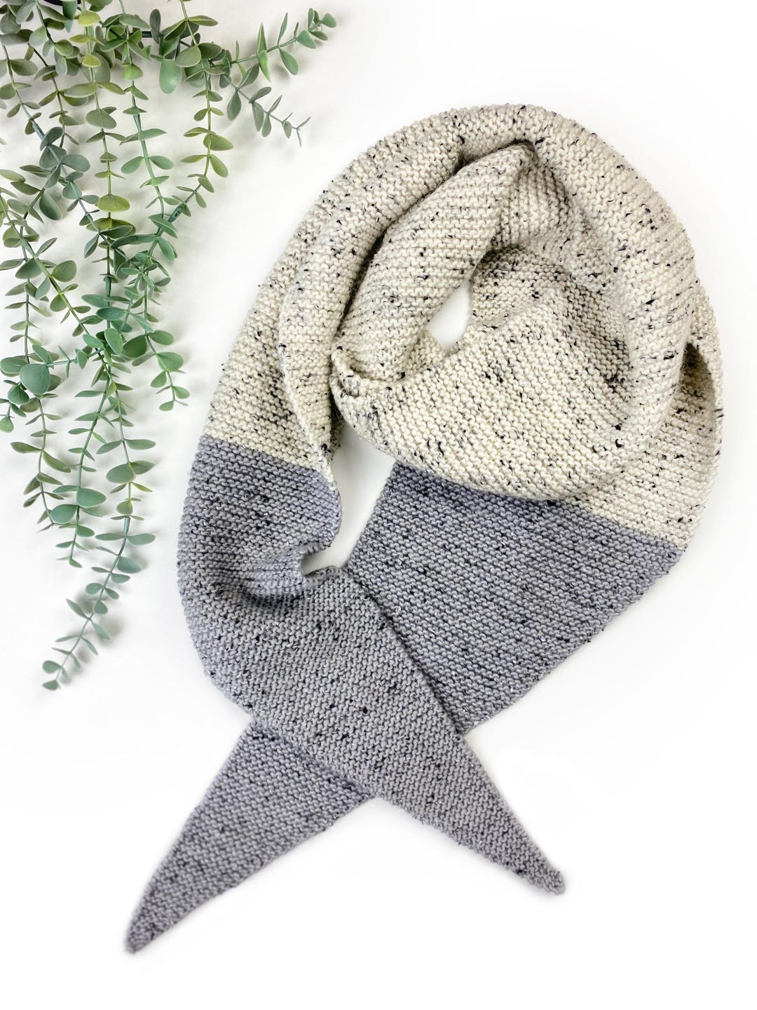 【GADID ANONIEM】GRAPHIC KNIT STOLE GADID ANONIEM】GRAPHIC KNIT STOLE