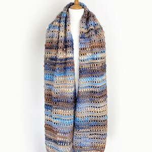 Easy Crochet Pattern / Riverstone Wrap / Easy beginner pattern / PDF Download image 8