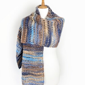 Easy Crochet Pattern / Riverstone Wrap / Easy beginner pattern / PDF Download image 11
