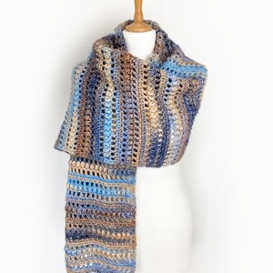 Easy Crochet Pattern / Riverstone Wrap / Easy beginner pattern / PDF Download image 7