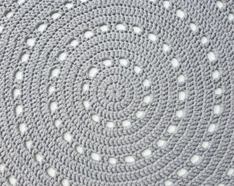 Crochet Rug Pattern / Milan Floor Rug / PDF Download