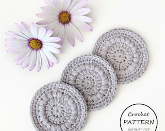 Crochet Face Scrubby Pattern / Loopy Face Scrubby / PDF Download