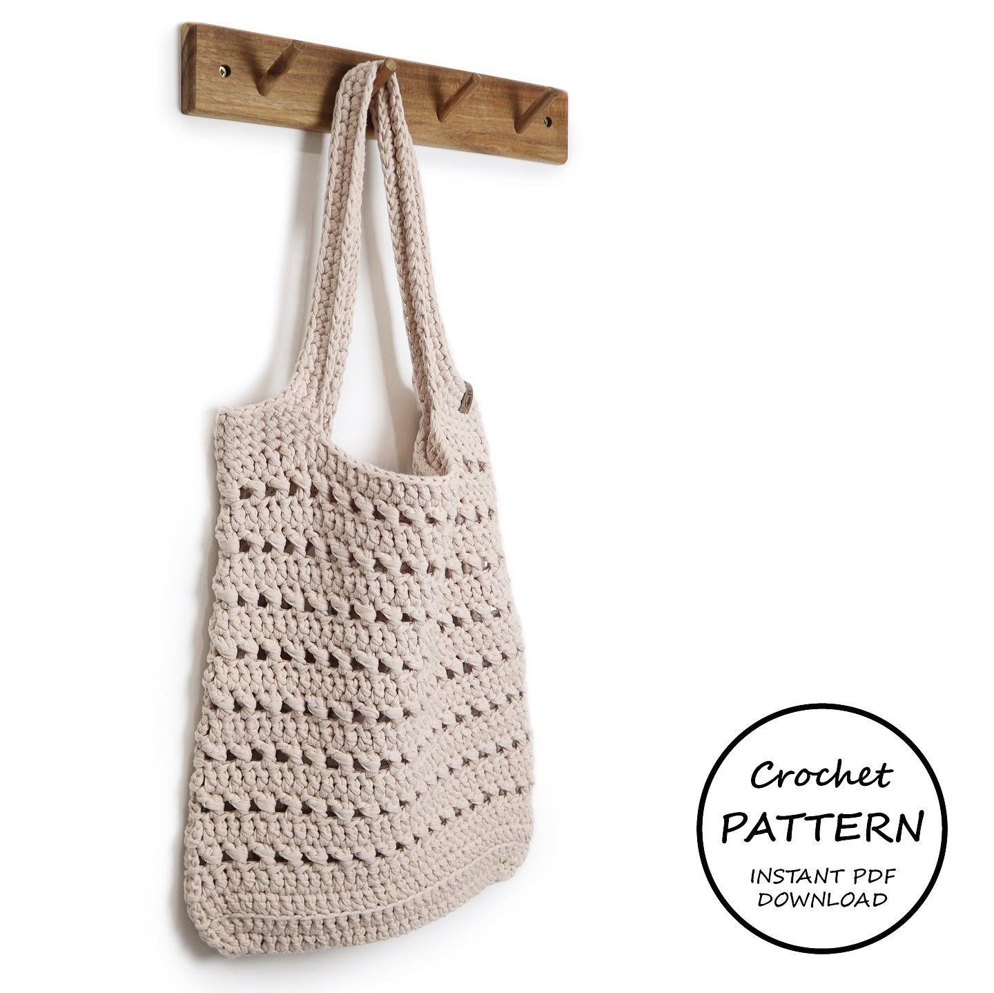 CROCHET PATTERN / Jain Tote Bag / Easy Crochet Pattern / Etsy UK