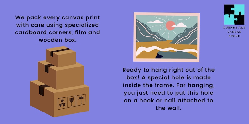 May include: A stack of three brown cardboard boxes with black tape and shipping labels. The boxes are stacked in a pyramid shape. The boxes are on a purple background. The text on the labels reads "fragile" and "handle with care".