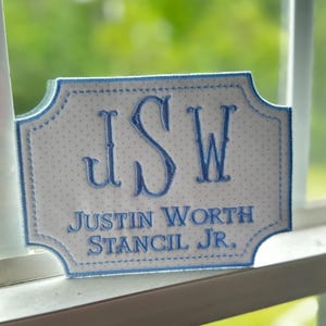 Personalized Baby Name Plaque: Newborn Announcement Sign