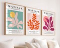 Set of 3 Henri Matisse posters - Matisse poster, cut-outs, Matisse exhibition, modern art, colorful wall decoration