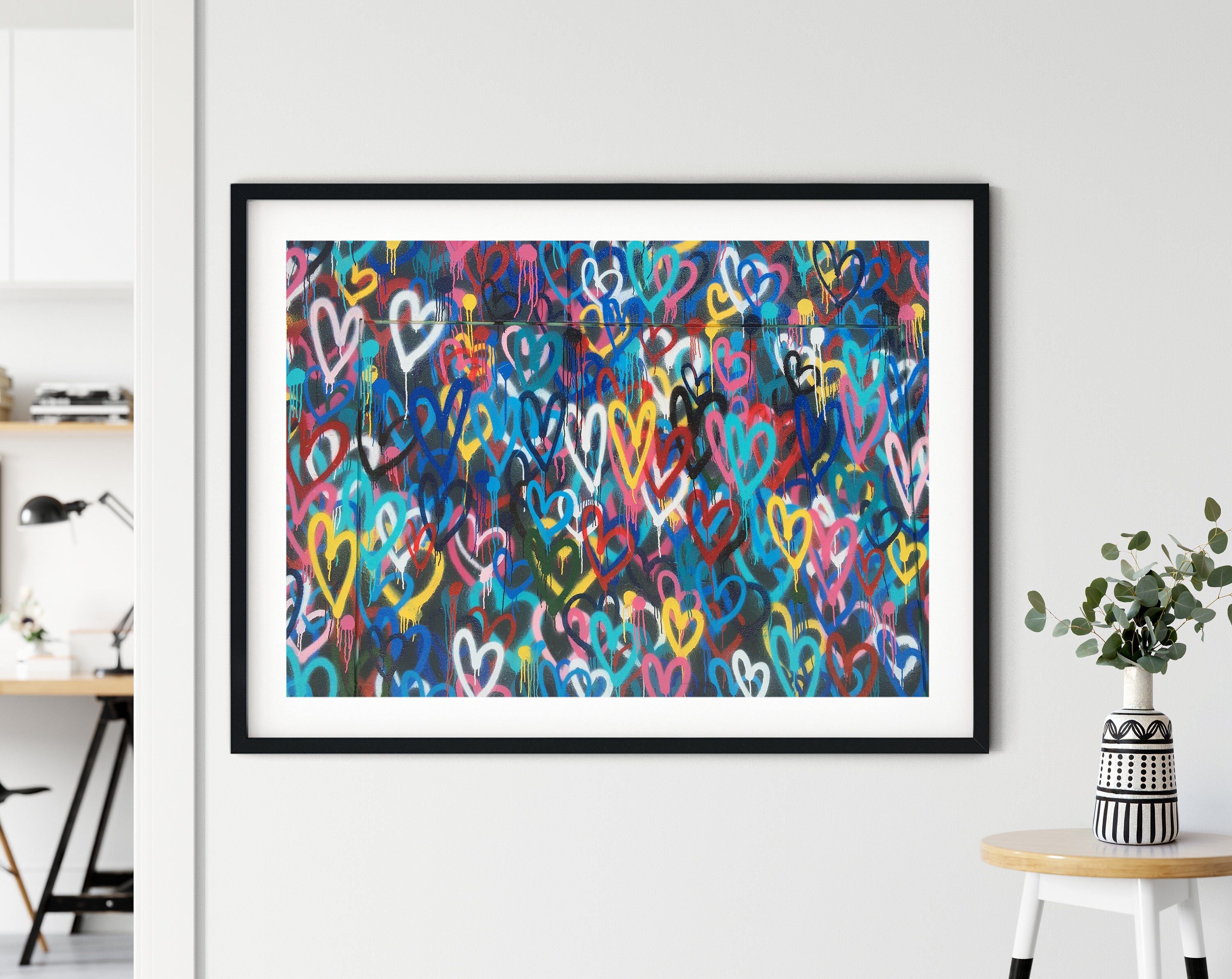 Toile d'art Mural | Tableau Affiche Poster Art Moderne Impression Décoration Murale Street Art