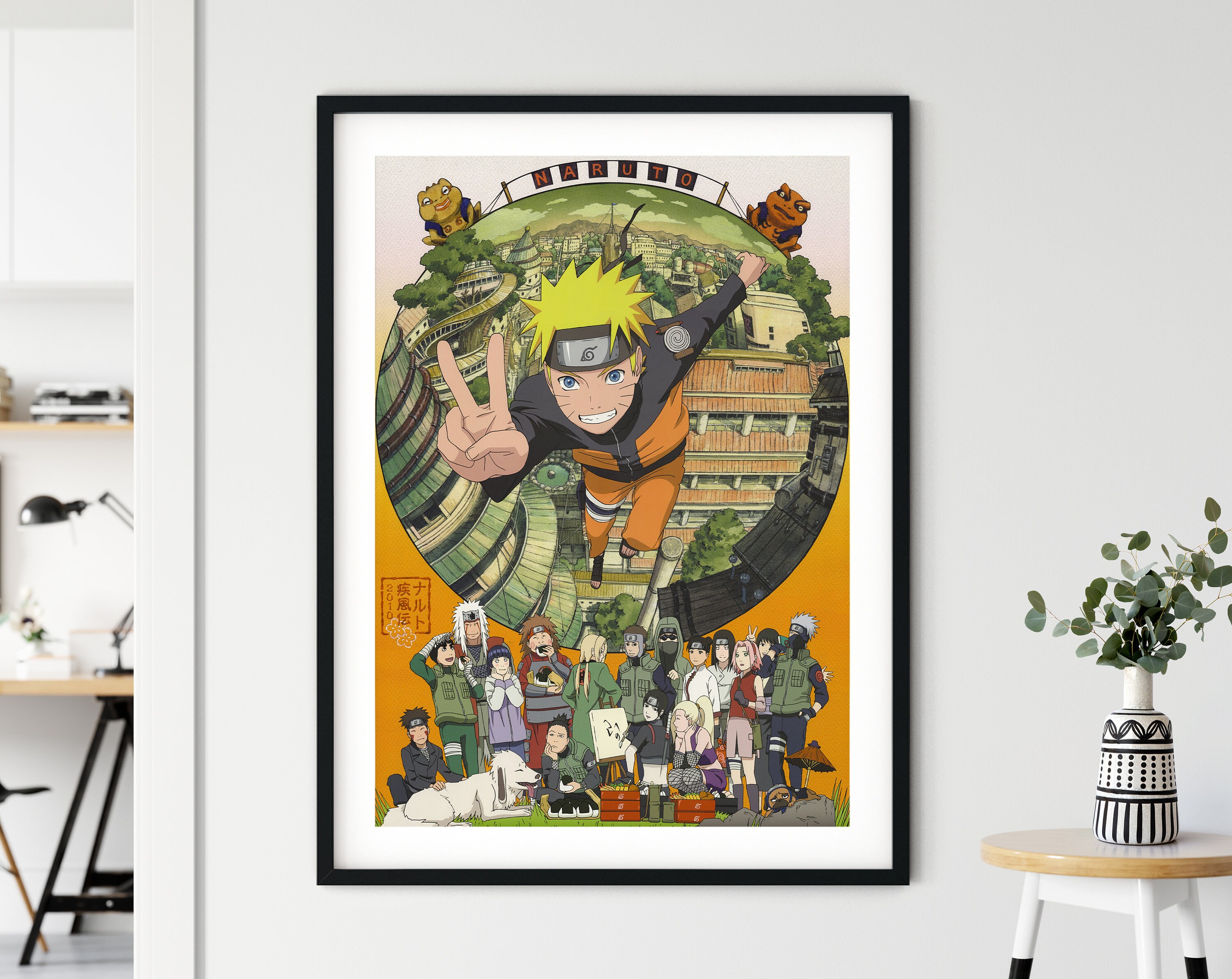 Toile d'art Mural | Tableau Affiche Poster Art Moderne Impression Décoration Murale Naruto