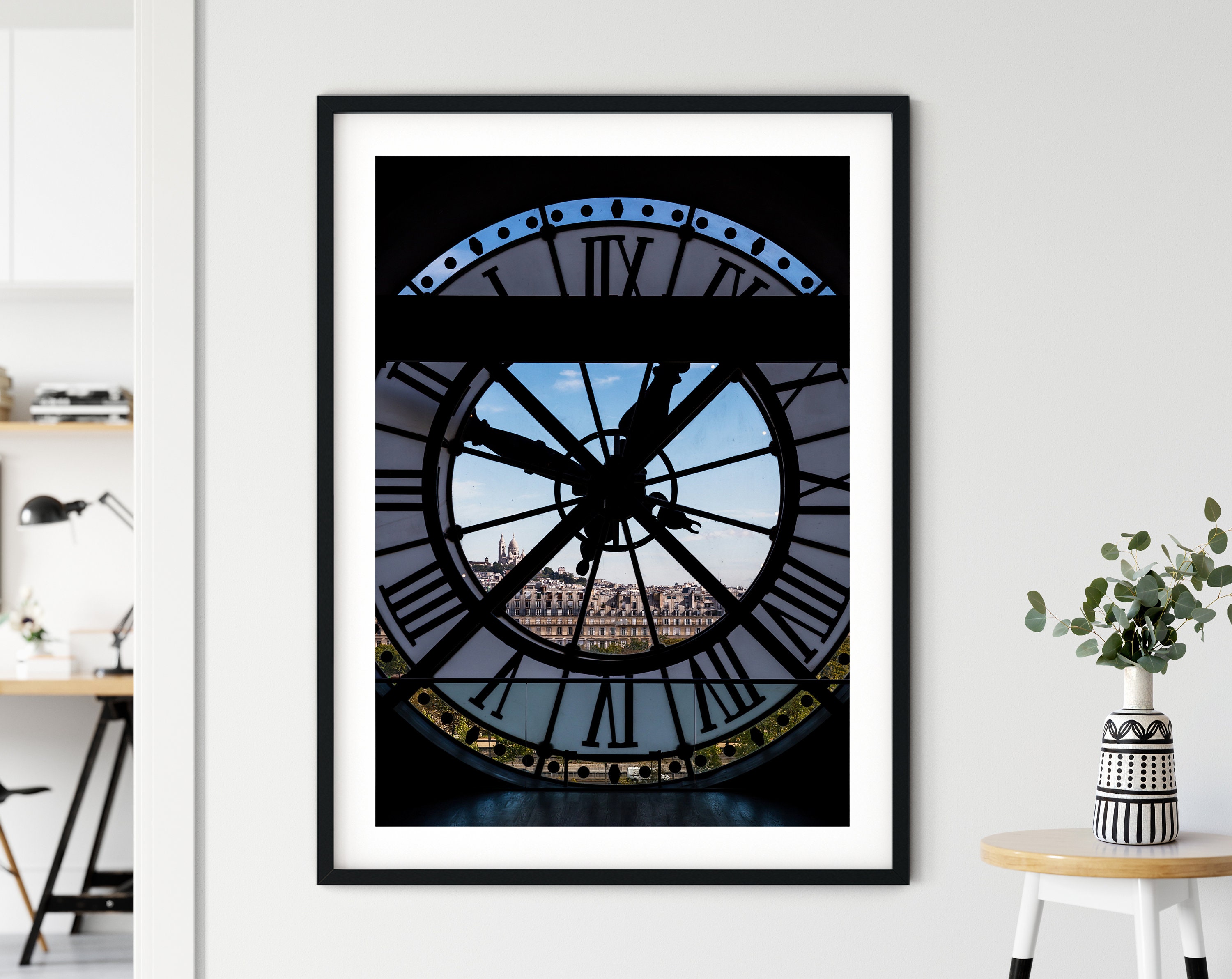 Toile d'art Mural | Tableau Affiche Poster Art Moderne Impression Décoration Murale Orsay Clock
